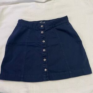 Harlow Soft Denim Blue Skirt XS